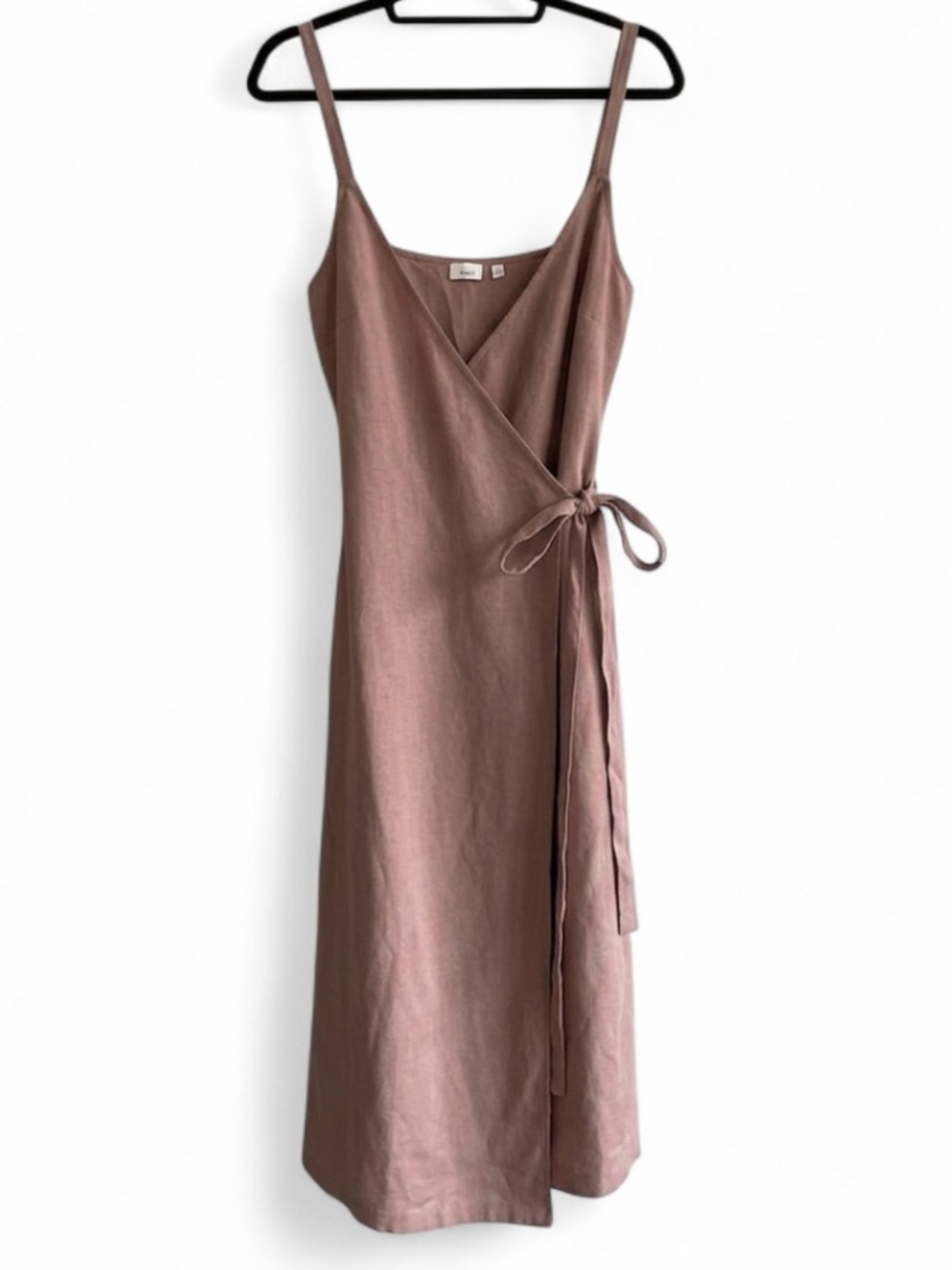 Wilfred  ARITZIA  Astere Mauve Wrap Midi Dress